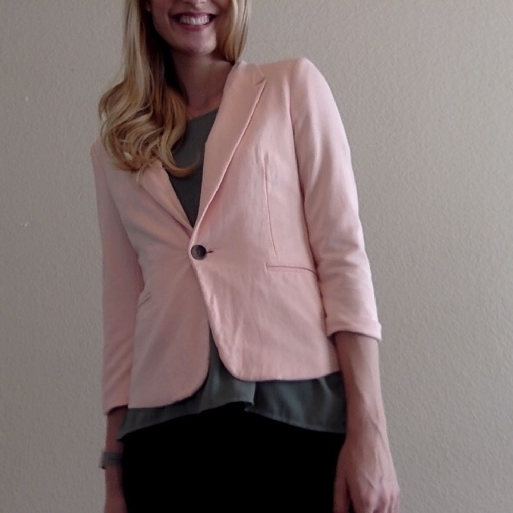 Light pink blazer