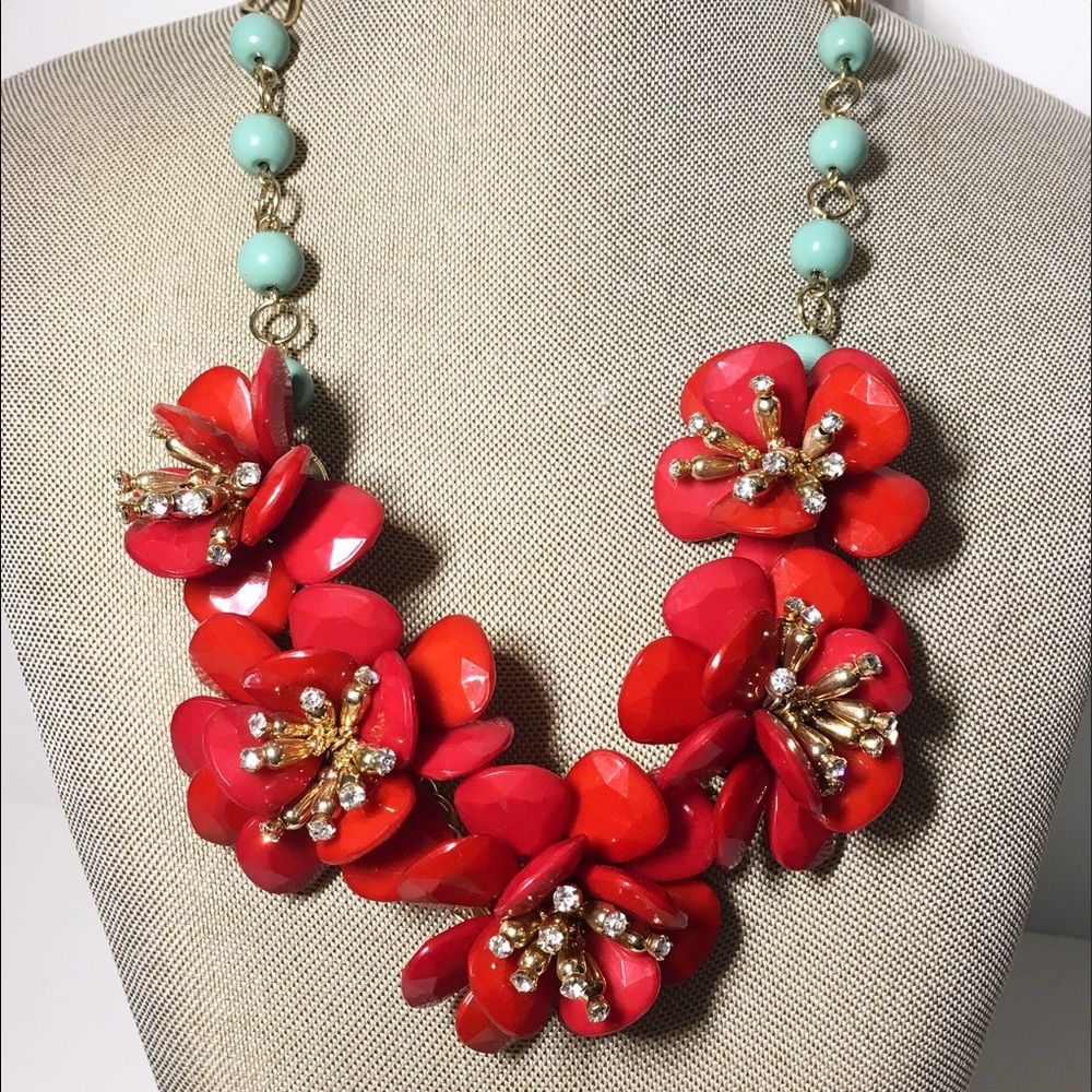 Floral Statement Necklace