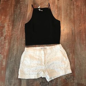 Gap White Shorts