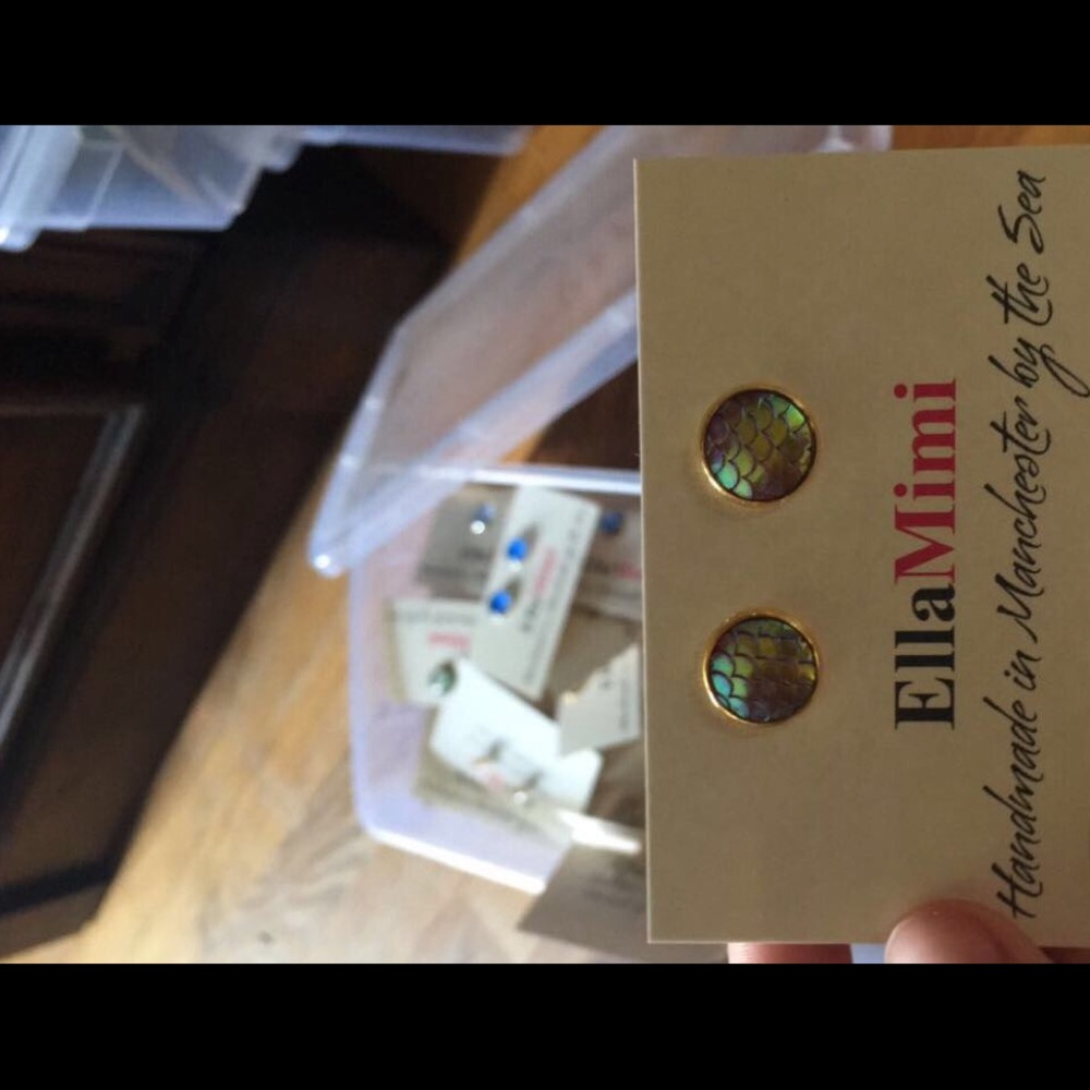 Mermaid earrings