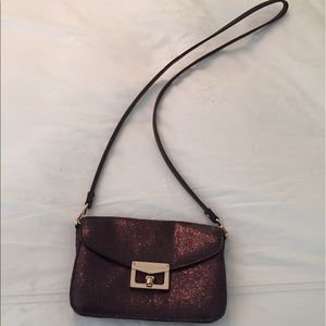 Marc Jacobs metallic purple purse