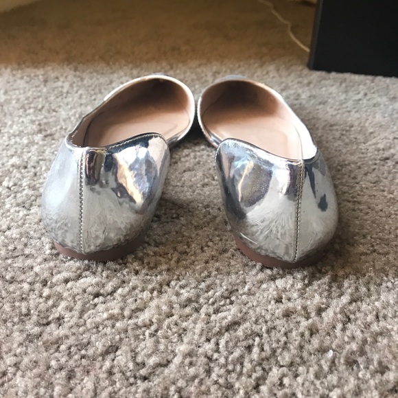 ASOS Silver Flats - Picture 4 of 6