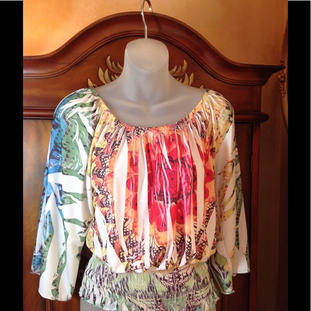 Pretty colorful top