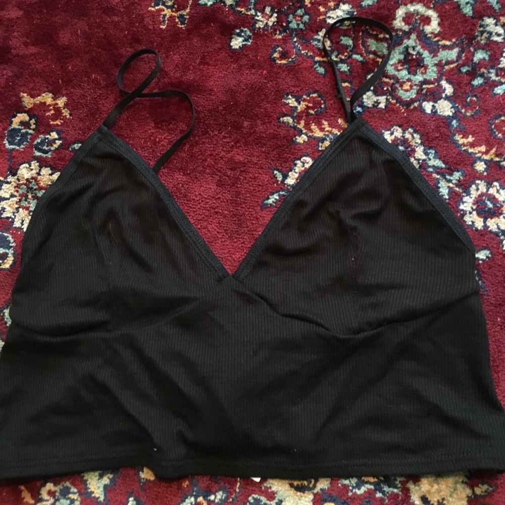 NWT American Apparel Black Bralette
