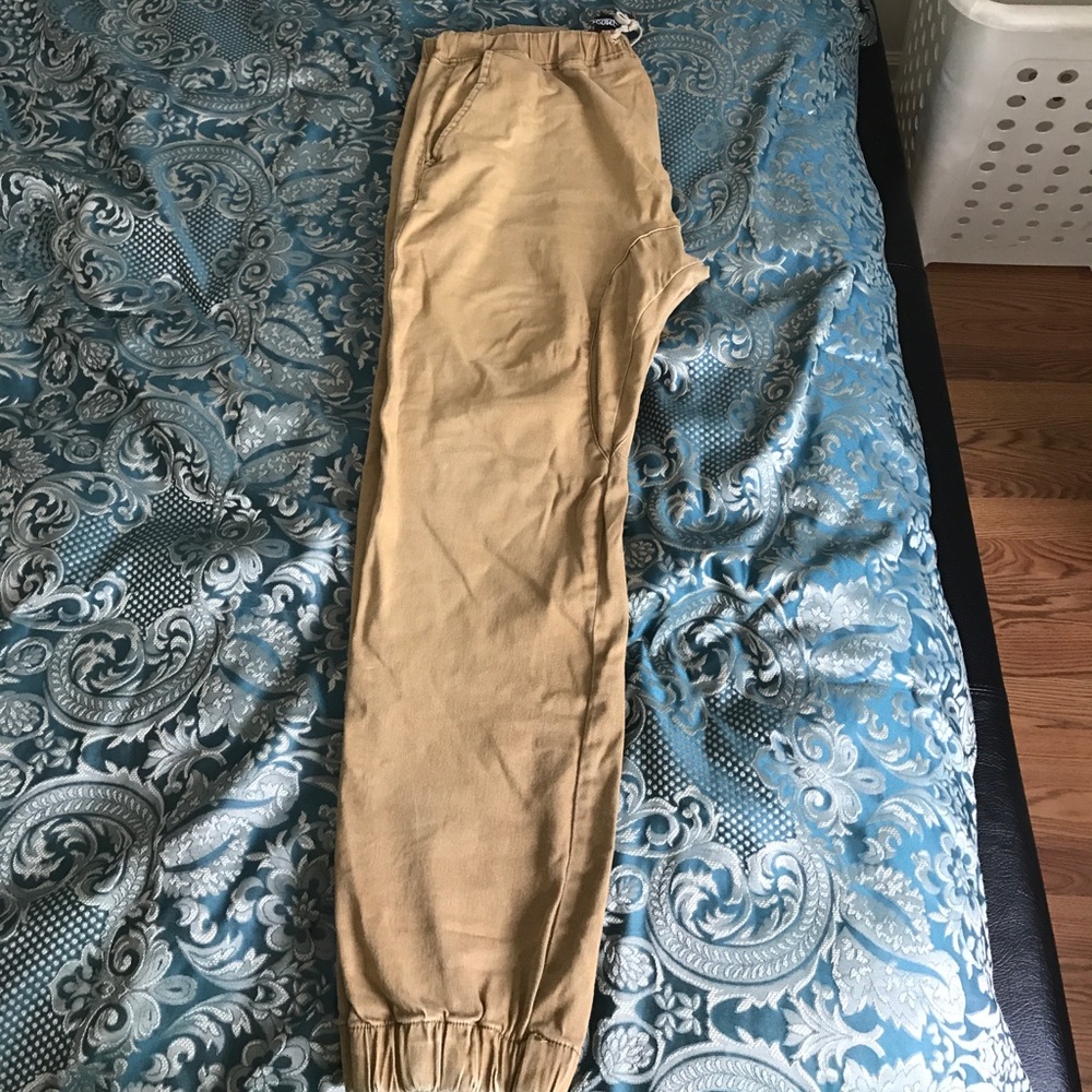 Scout khaki jogger pants