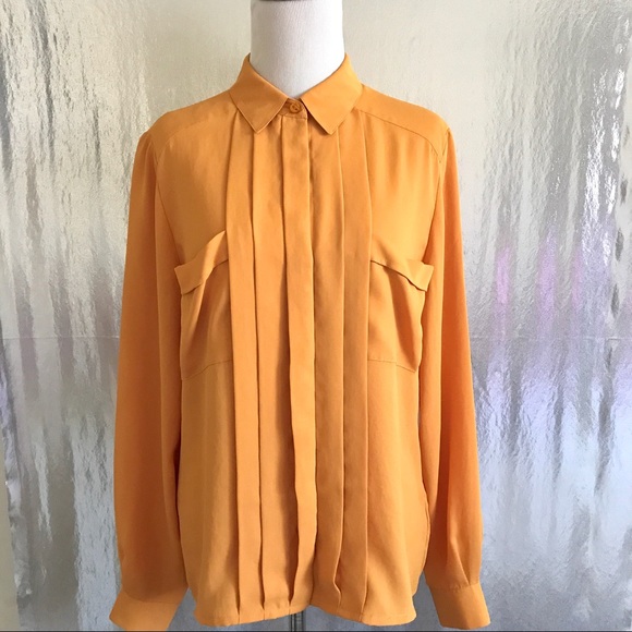 ASOS Tops - ASOS yellow button up