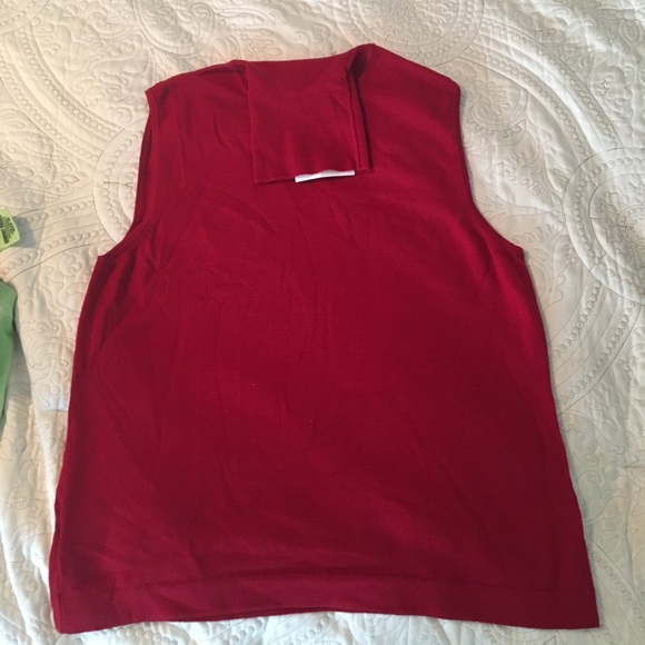 Henri bendel sleeveless turtleneck sweater xl nwt - Picture 1 of 6
