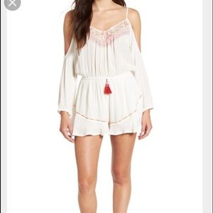 SALE! Band of Gypsies cold shoulder romper