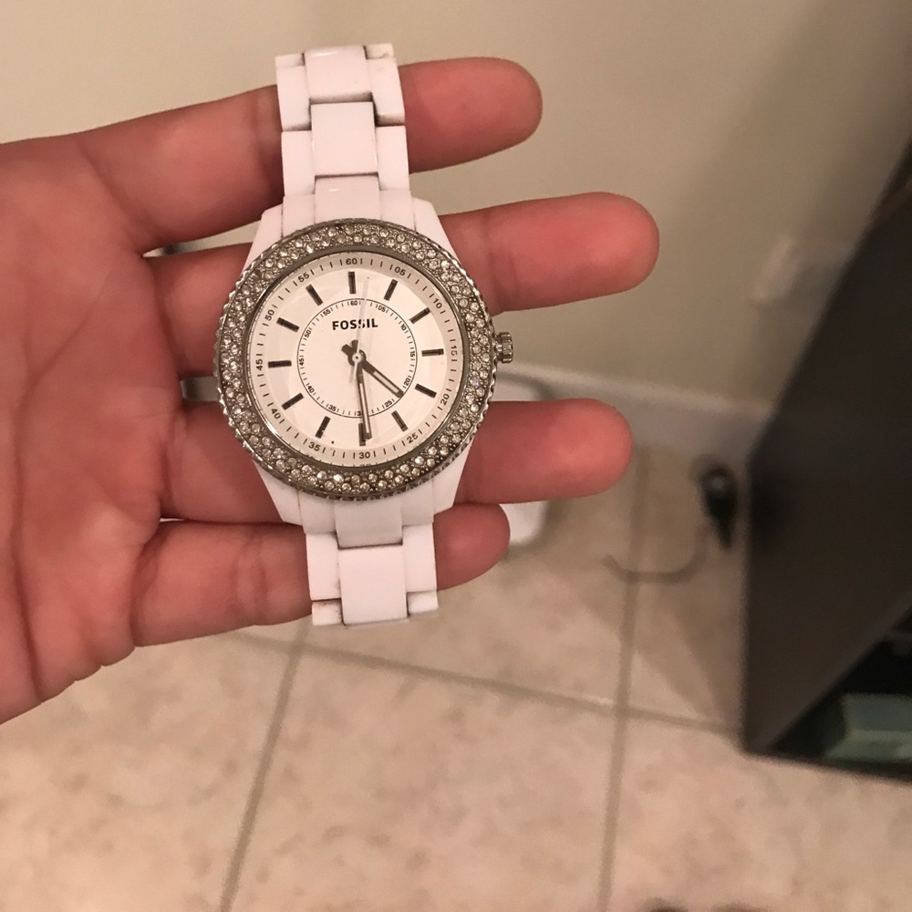 Ceramic Fossil Watch
