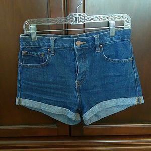 Forever 21 4-Button Denim Shorts
