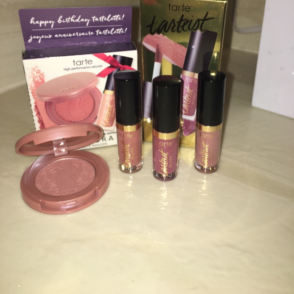 Tarte value deluxe cheek and lip set