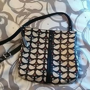 CUTE Relic (Fossil) cross body leather bag