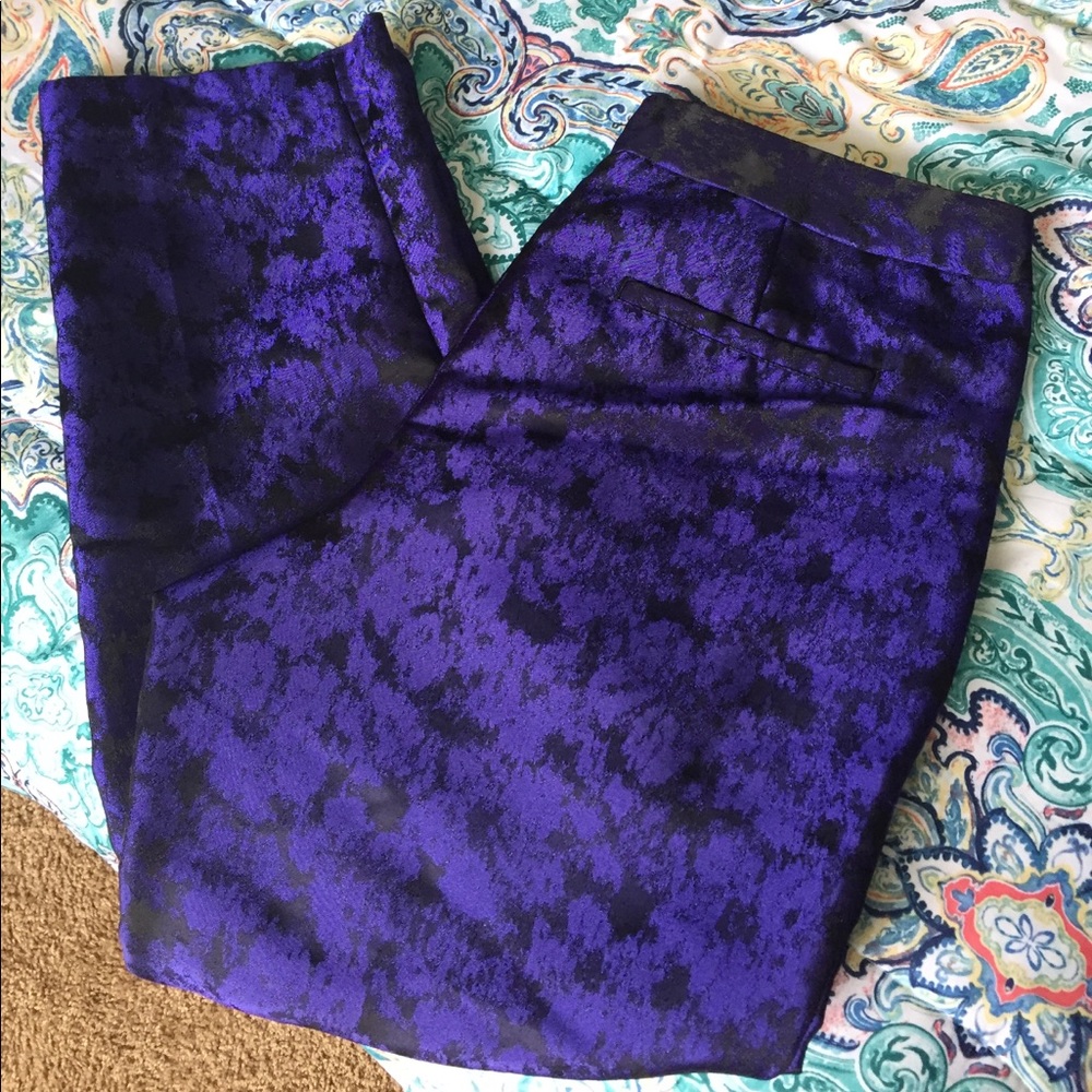 Purple dress pants