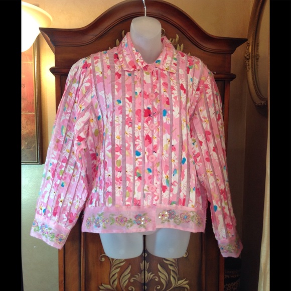 "Pretty in Pink" jacket - Picture 1 of 1