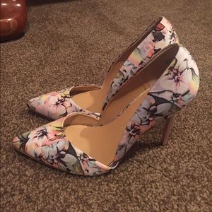 Floral heels