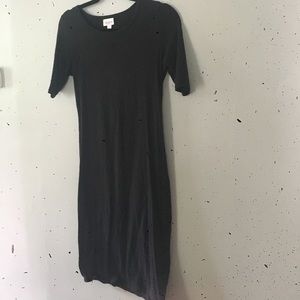 LuLaRoe *ALL BLACK* Julia XS