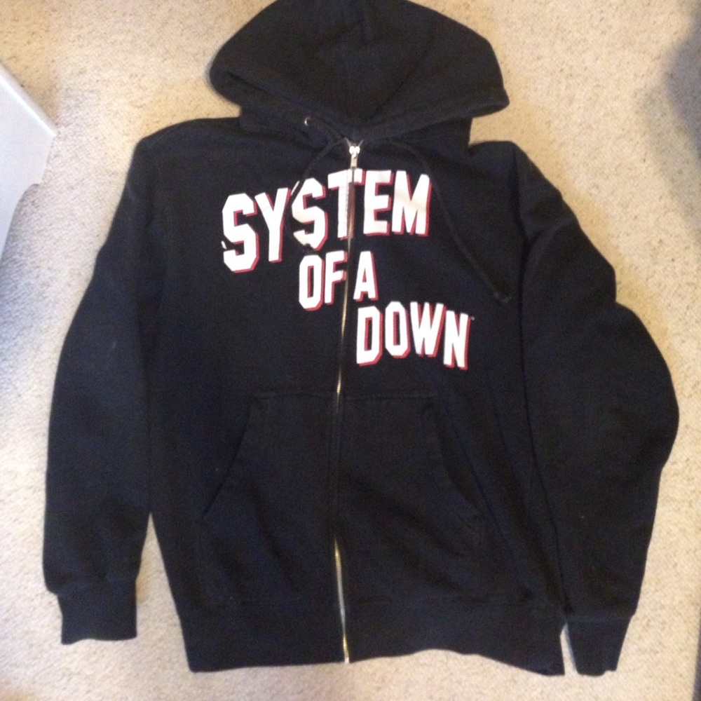 System Of A Down Hooded Sweatshirt