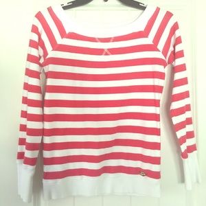 Blouse red-white stripes
