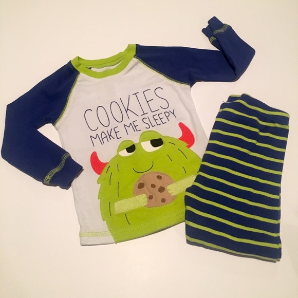 ⛔️SOLD 😴Cookies make sleepy pajamas -2 pair - Picture 3 of 6