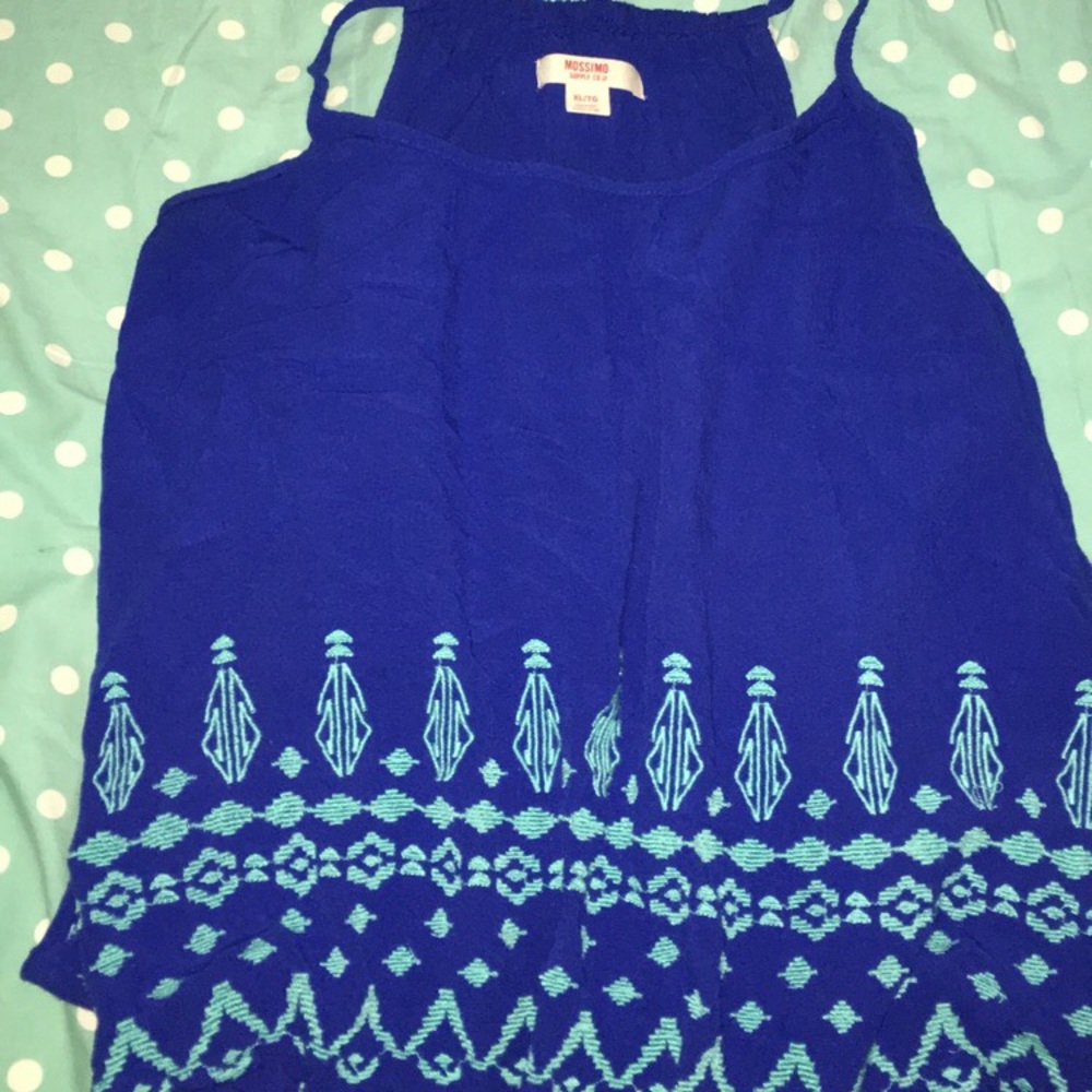 Blue XL Mossimo Tanktop
