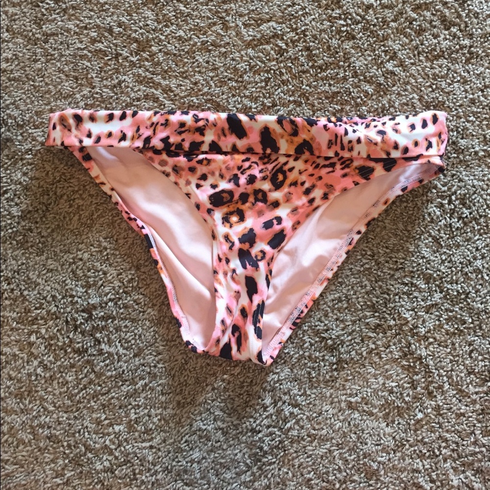 Pink Cheetah Victoria's Secret Swim Suit bottoms
