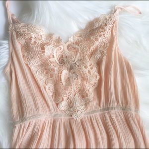 Forever 21 Blush Pink Maxi Dress
