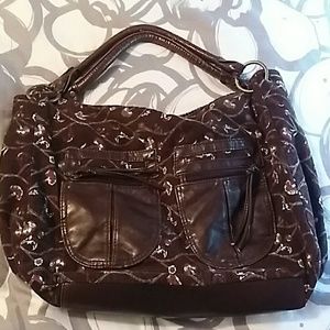 Maurices floral corduroy bag