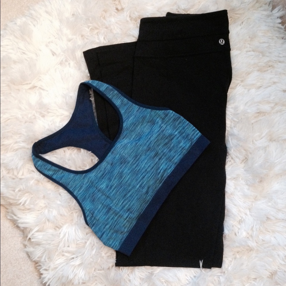 Lululemon Flare Black Yoga Pants