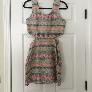 Parker cut out dress