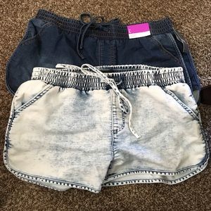 Jogger shorts 2 pair