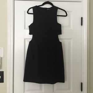 Kate spade Saturday black cut-out dress