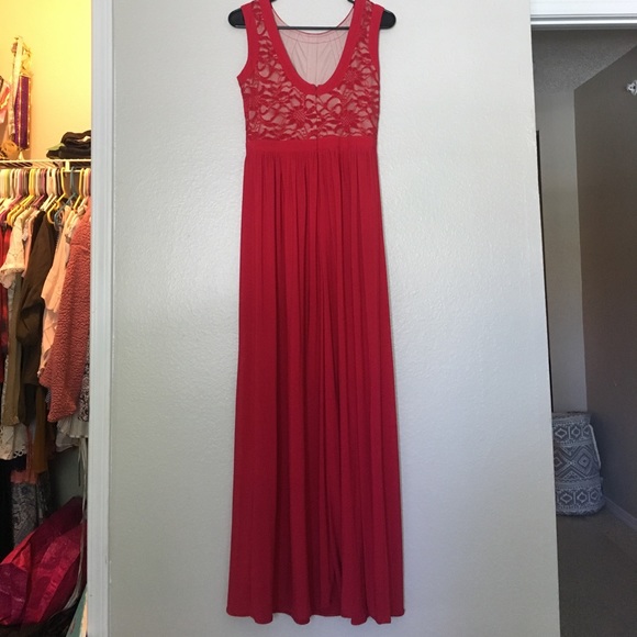 Red prom dress! - Picture 2 of 2