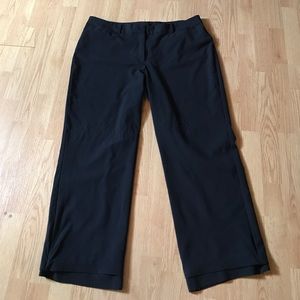 Black stretch dress pants