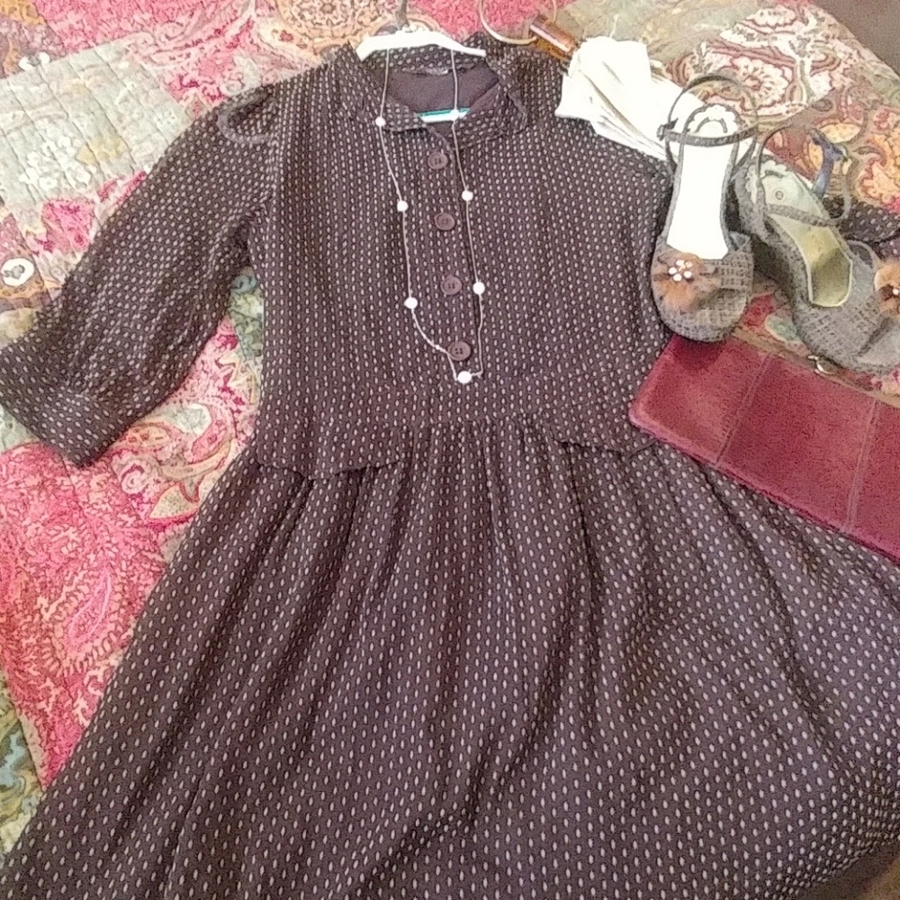 Retro 20s 30s vintage style dress Max Azria