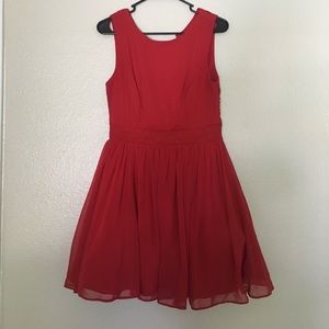 Red homecoming dress!