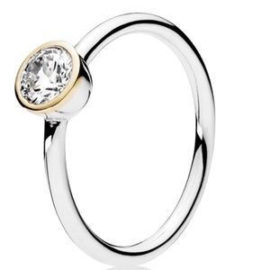 Pandora petite circle ring