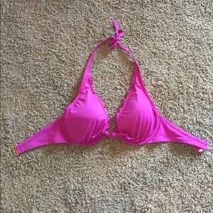Purple Victoria's Secret Swim Suit Top