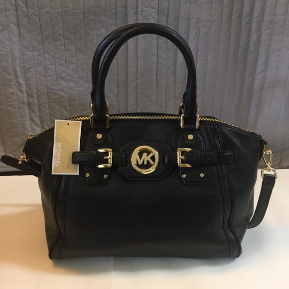 Authentic Michael Kors Hudson Large Satchel - Picture 2 of 8