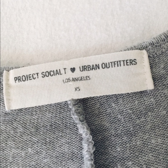 Gray Quarter Sleeve Dress Project Social Tee - Picture 2 of 2
