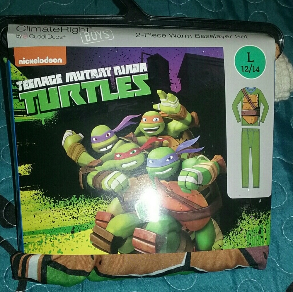 Nwt Tmnt pj set
