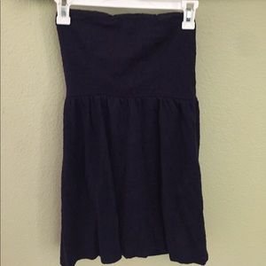 Blue Strapless Dress Forever 21