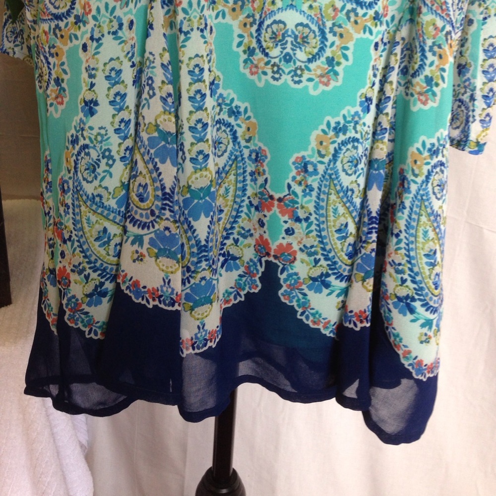Gianni Bini Girls Paisley Dress - Picture 2 of 4
