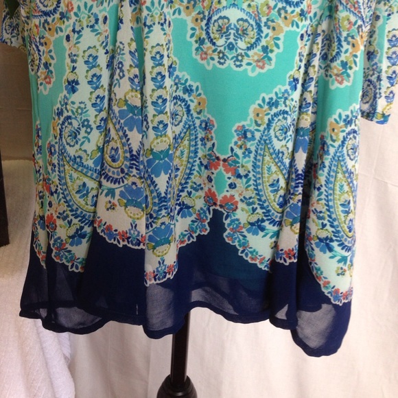 Gianni Bini Girls Paisley Dress - Picture 2 of 4