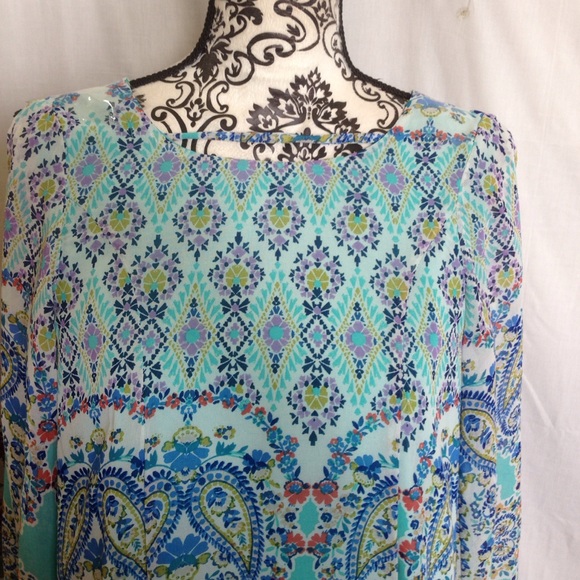 Gianni Bini Girls Paisley Dress - Picture 3 of 4
