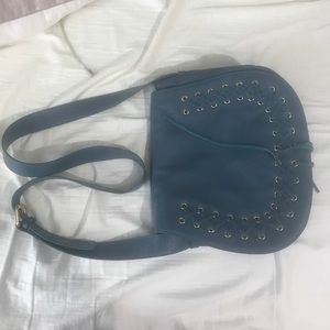 Blue purse