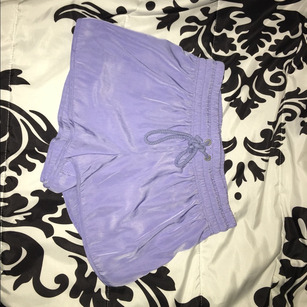 Purple shorts