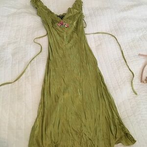 Vintage Betsey Johnson silk dress