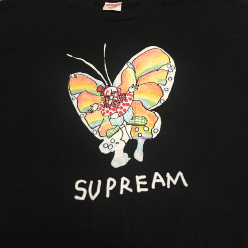 Supreme butterfly t shirt