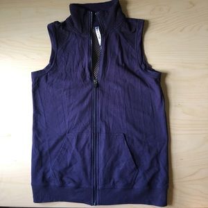 Fabletics Navy Blue Vest