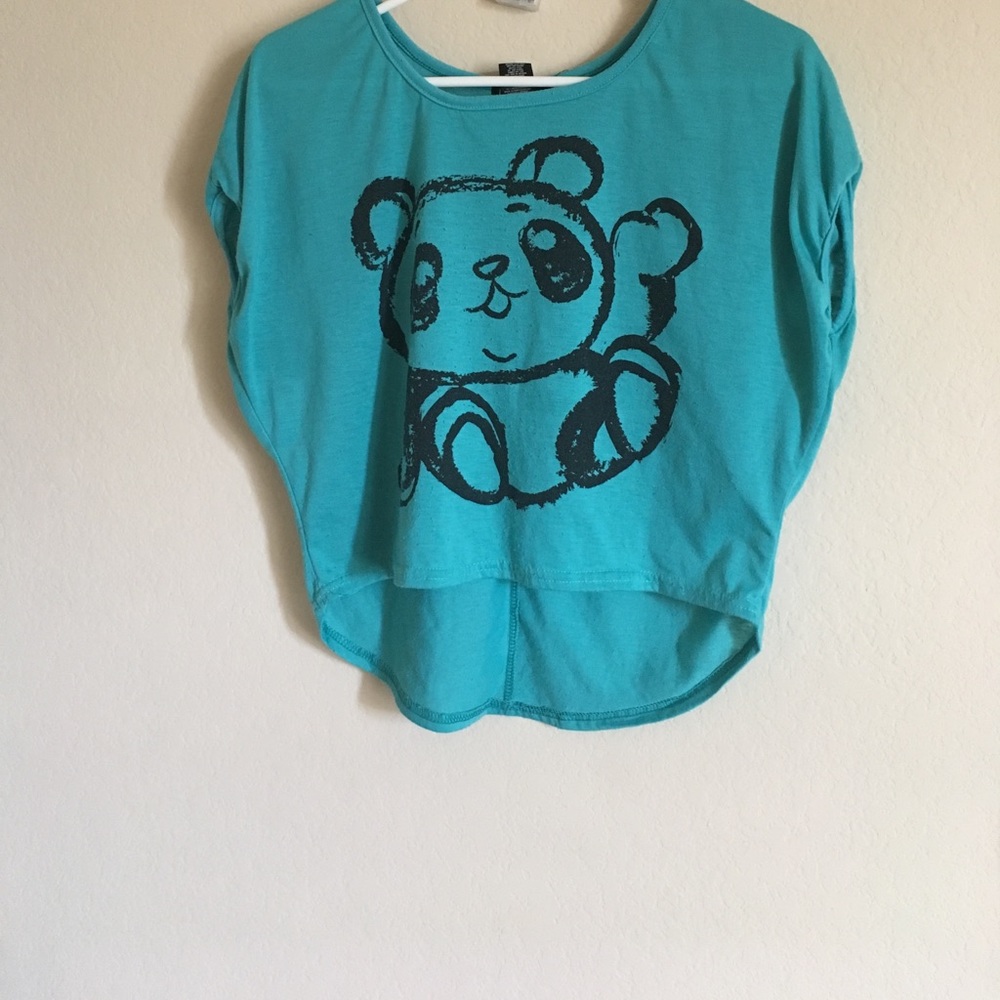 Panda crop top